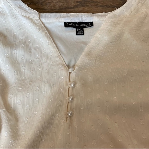 Sara Michelle fully lined blouse - Picture 4 of 10